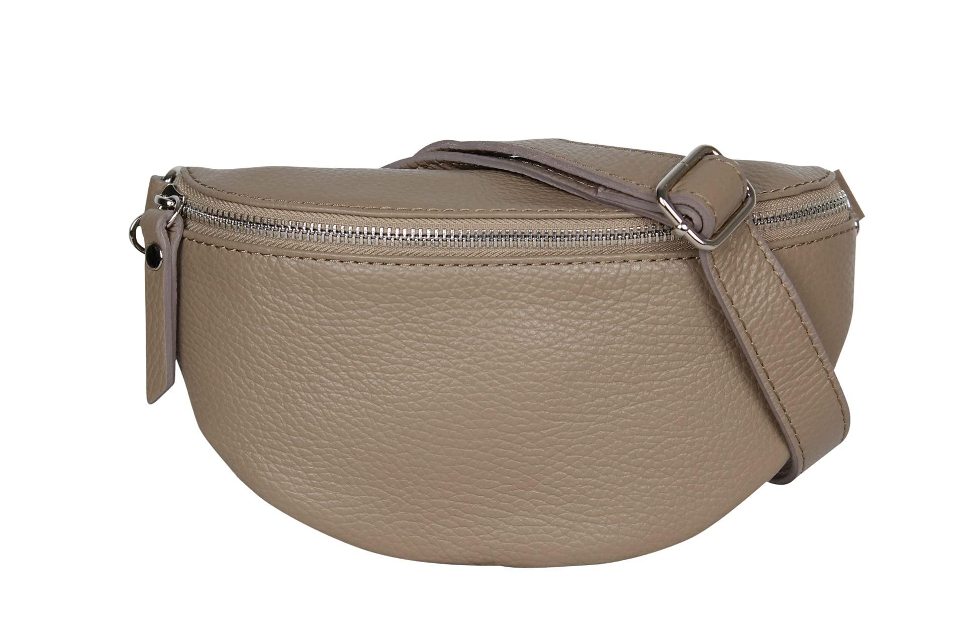 Only-bags.store Petit sac de taille unisexe, sac de ceinture, sac fanny, sac à bandoulière en cuir véritable Petit sac de taille unisexe, sac de ceinture, sac fanny, sac à bandoulière en cuir véritable 