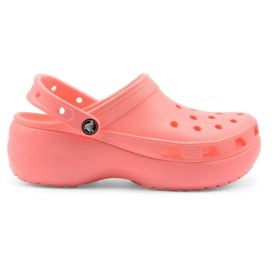 crocs Classic Platform Graphic Clog  