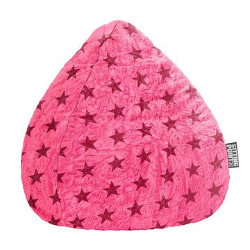 Sitzsack BeanBag Fluffy Stars XL, pink