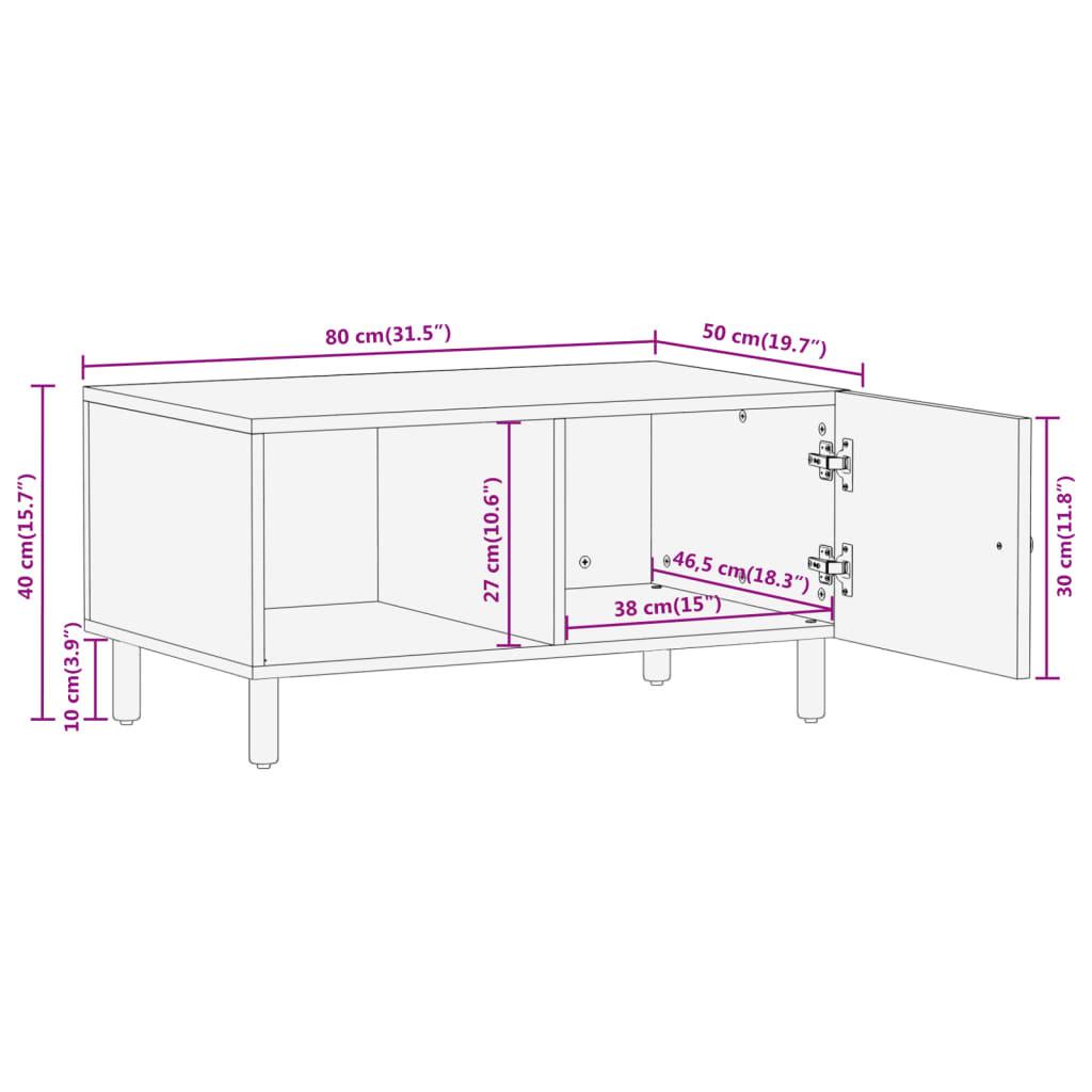 VidaXL Couchtisch holz  