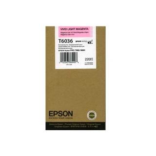 EPSON  EPSON Tintenpatrone vivid light mag. T603600 Stylus Pro 7880/9880 220ml 