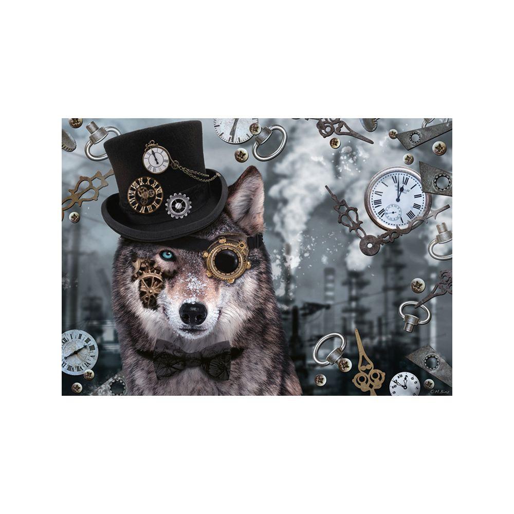 Schmidt Spiele  Schmidt Steampunk Wolf, 1000 Stück 