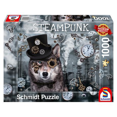 Schmidt Spiele  Schmidt Loup Steampunk, 1000 pièces 