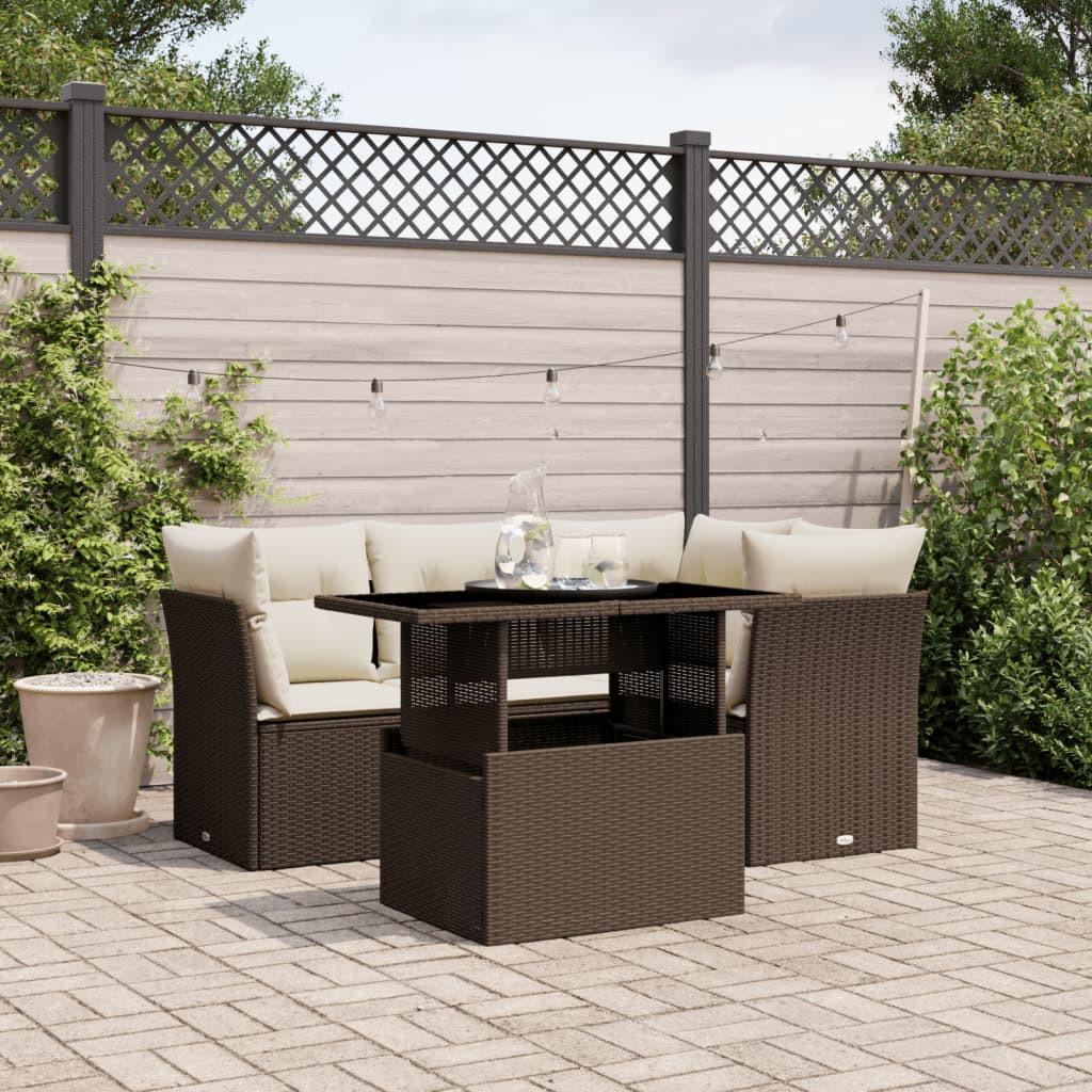 VidaXL Garten sofagarnitur poly-rattan  