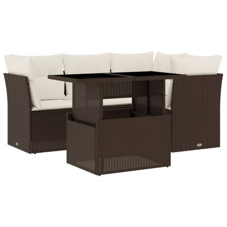 VidaXL Garten sofagarnitur poly-rattan  