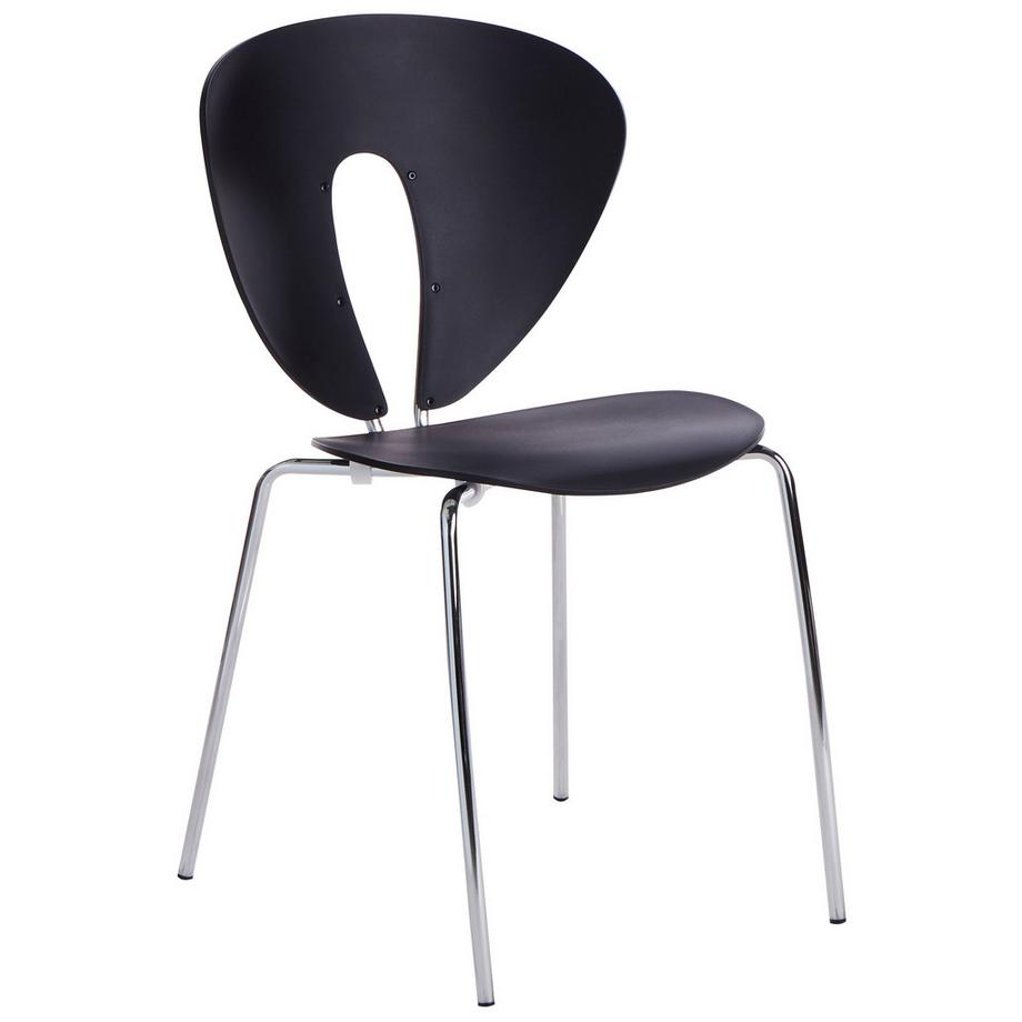 Beliani Esszimmerstuhl 2er Set aus Polypropylen Modern TRACY  