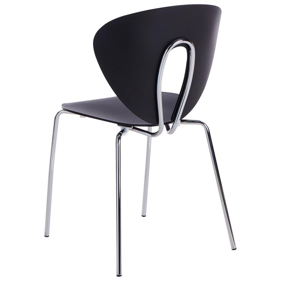 Beliani Esszimmerstuhl 2er Set aus Polypropylen Modern TRACY  