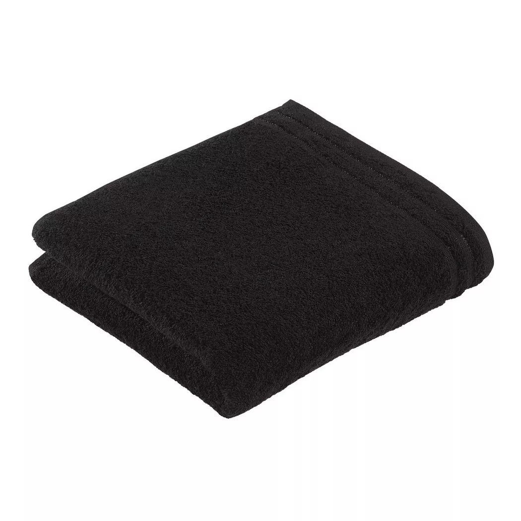 VOSSEN - Calypso Feeling Handtuch, 50 x 100 cm, Schwarz