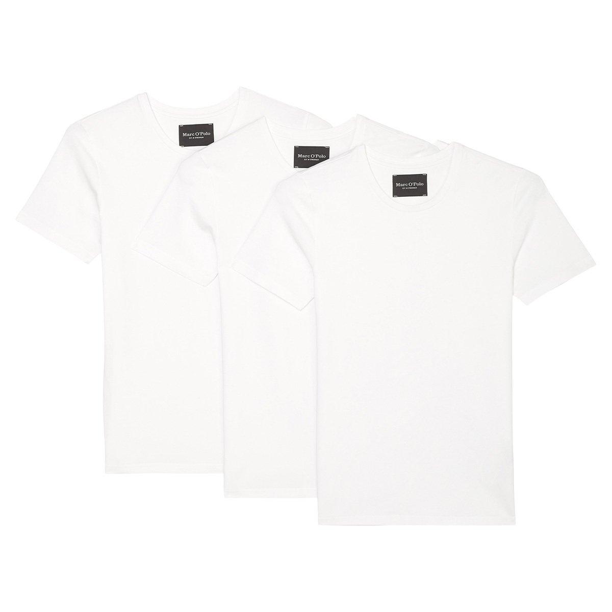 Marc O'Polo  3er Pack Essentials Organic Cotton - Unterhemd / Shirt Langarm 