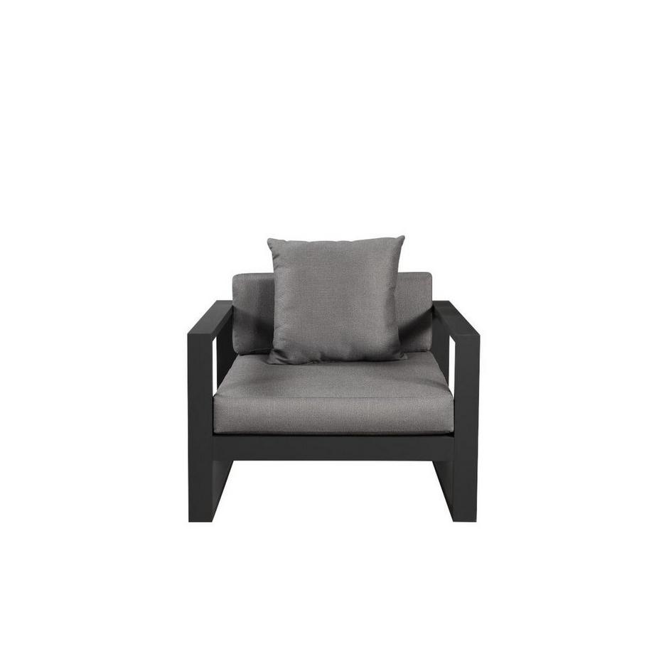 Vente-unique Gartensessel 2erSet Aluminium MOLOKAI  