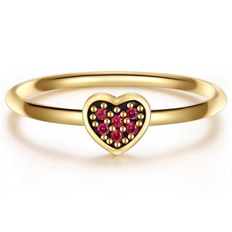 Glanzstücke München  Femme Bague Coeur 