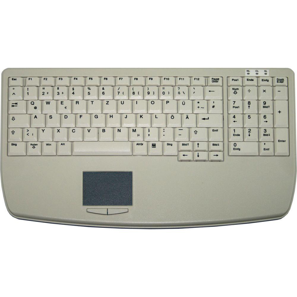 Active Key  AK-7410, Touchpad, nero, USB - Svizzera 