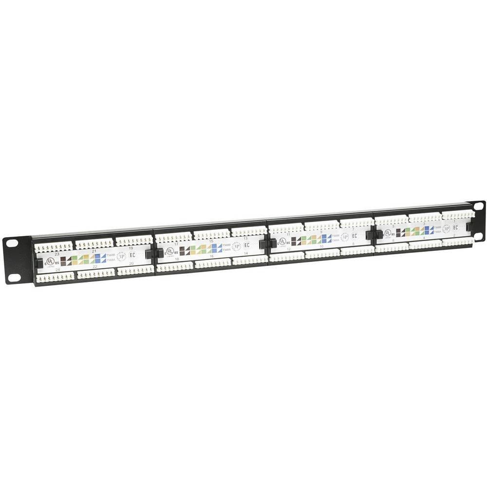 Intellinet  24 Port Cat 6 UTP Patchpanel 