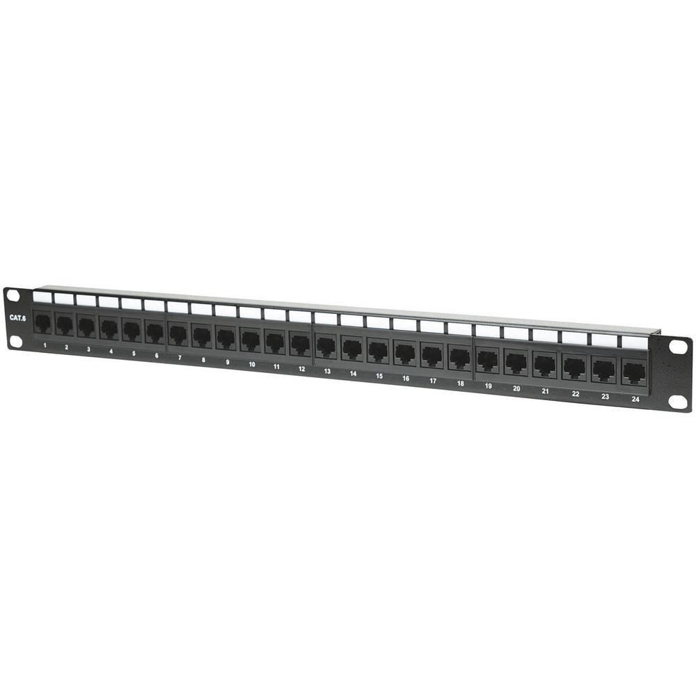 Intellinet  24 Port Cat 6 UTP Patchpanel 