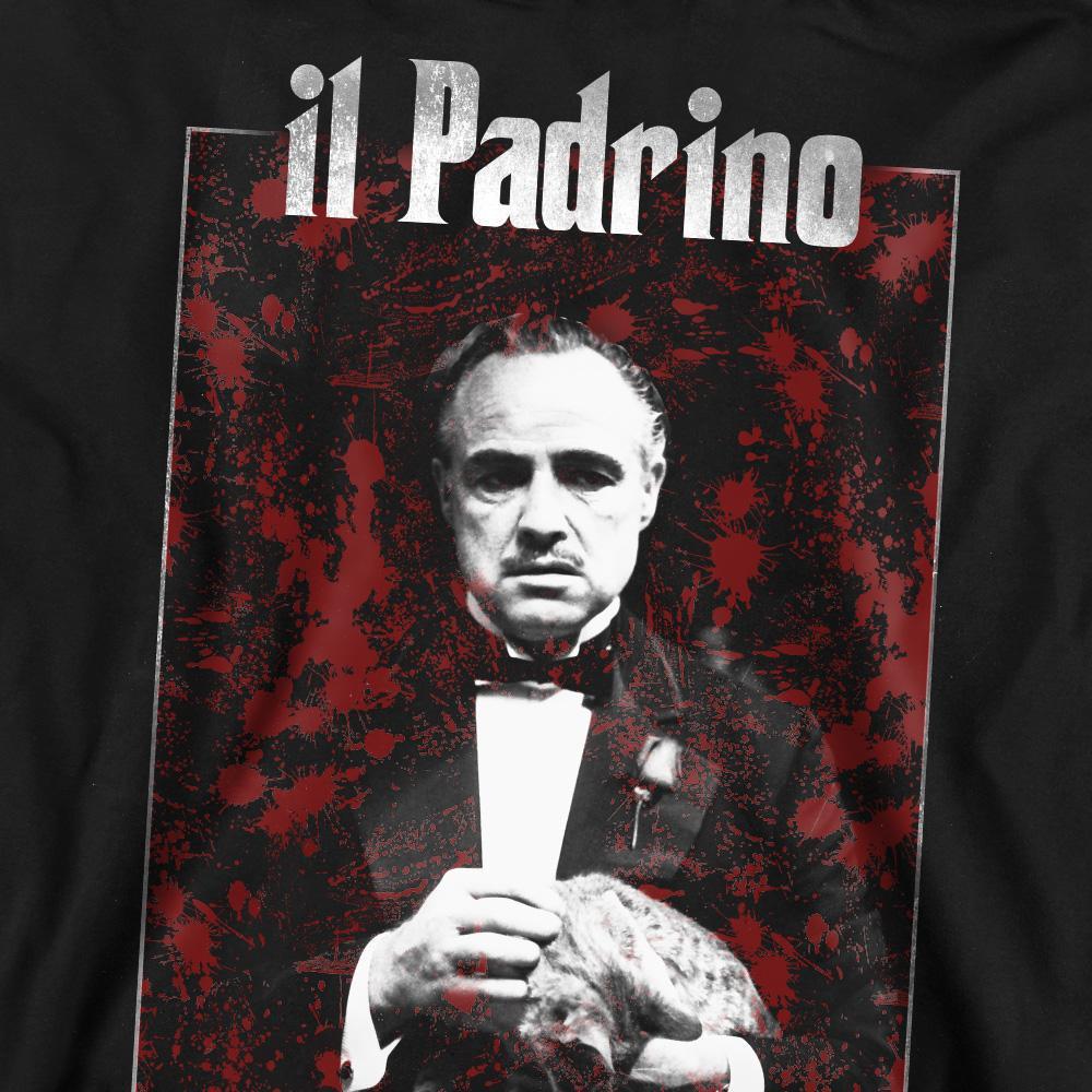 The Godfather Sangue Il Padrino Grafik Print Sweatshirt  