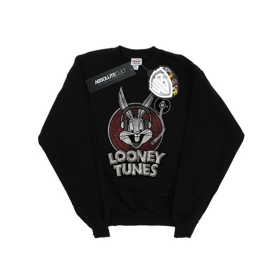 LOONEY TUNES Bugs Bunny DJ Logo Sweatshirt  