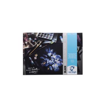 TALENS Aquarellpapier Van Gogh A3 94170001 schwarz, 360g 12 Blatt