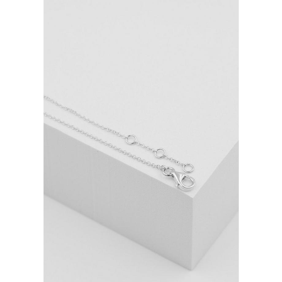 MUAU Schmuck  Bracelet Herz Weissgold 750 18 Brillanten 0.06ct. 19cm 