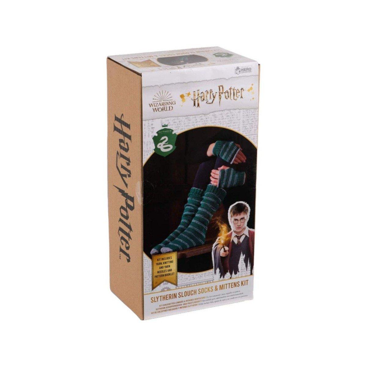 Thumbs Up  Harry Potter Kit à tricoter moufles et chaussettes Serpentard 