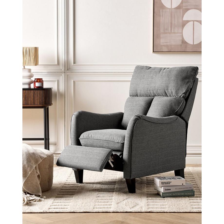 Beliani Sessel aus Polyester Retro ROYSTON  