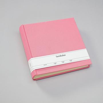 Semikolon Classic XLarge Fotoalbum Pink 65 Blätter Hardcover-Bindung