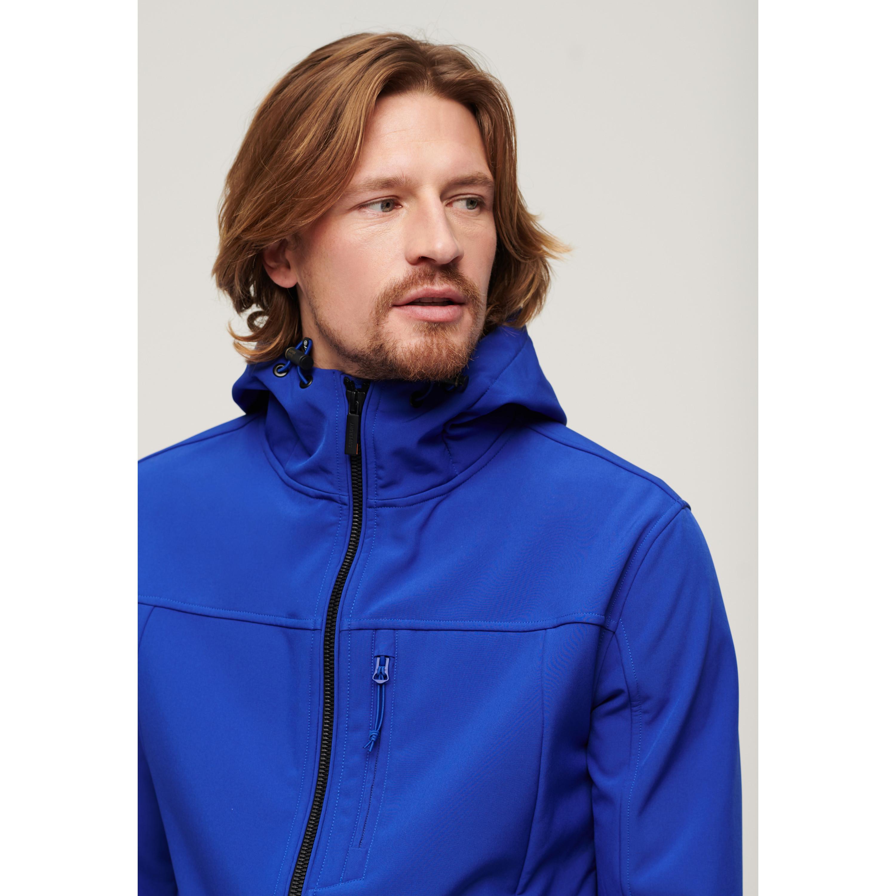 Superdry  veste à capuche softshe trekker 