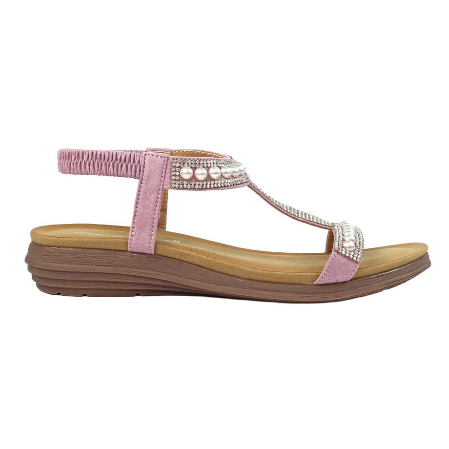 Lunar  Sandalen Tancy, Perlgrau 