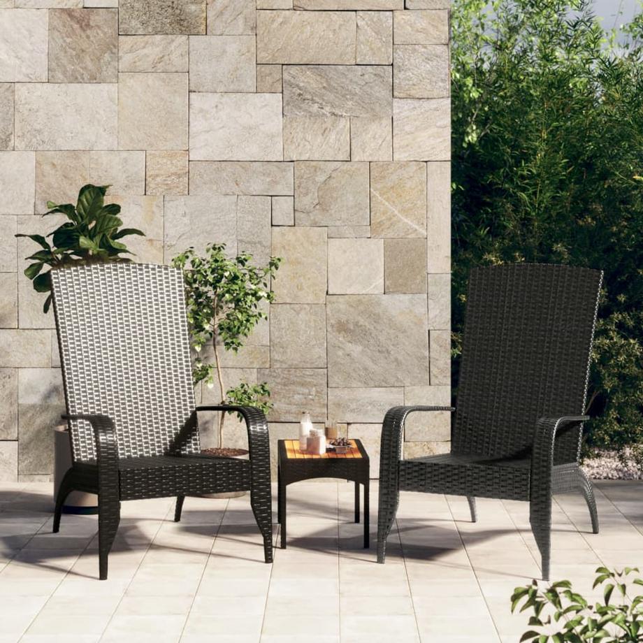 VidaXL Adirondack gartenstuhl poly-rattan  
