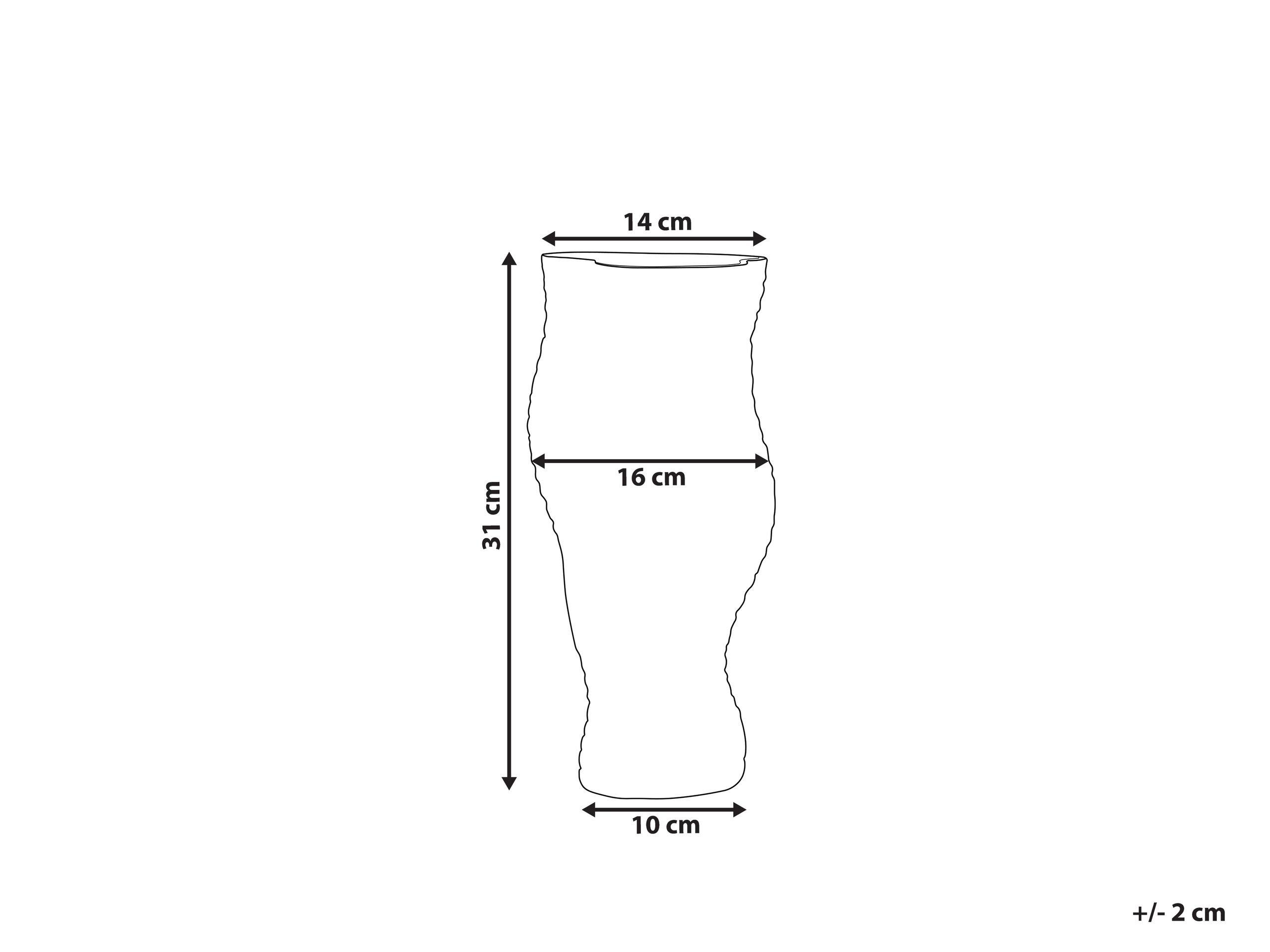 Beliani Dekoration aus Glas Modern DYTIKO  