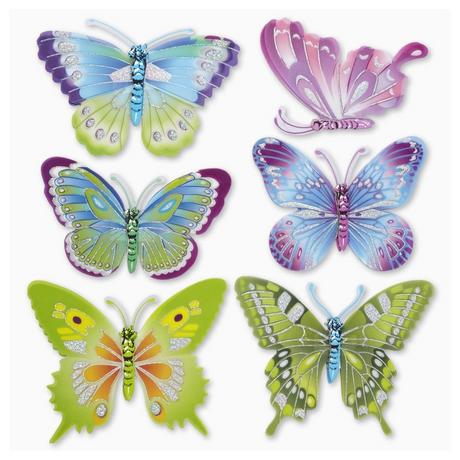 HOBBYFUN  HobbyFun 3452518 sticker decorativi Multicolore 6 pz 