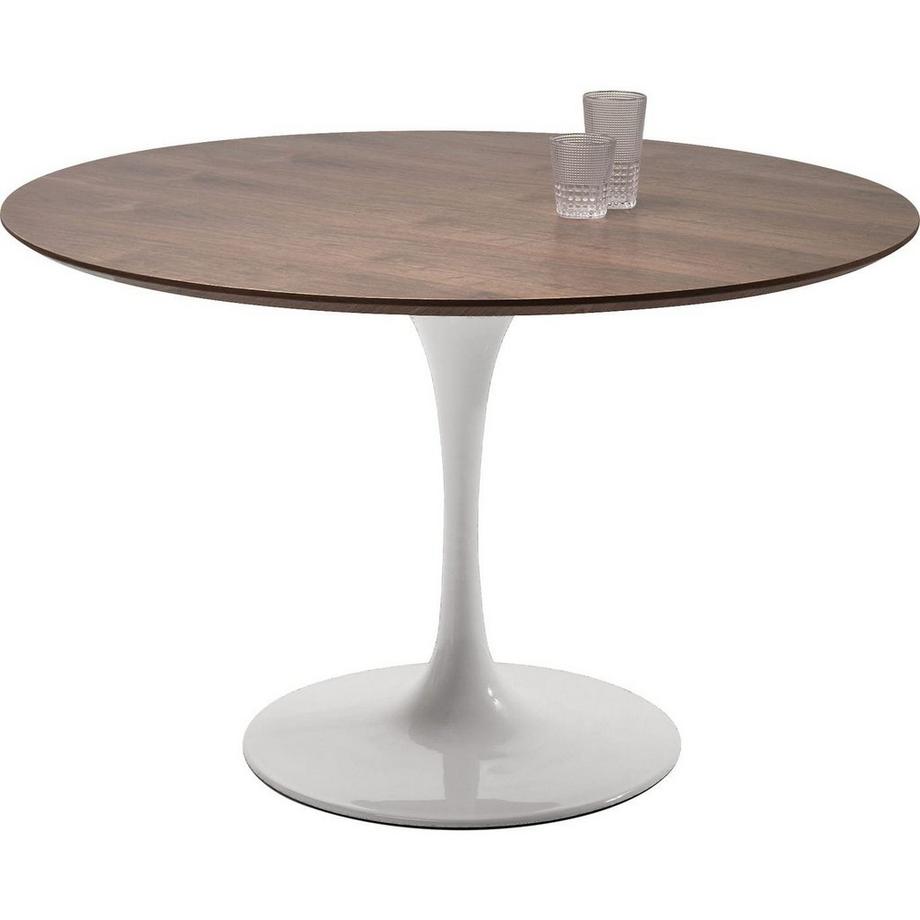 KARE Design Tavolo Invitation Round Noce tondo 120 cm  