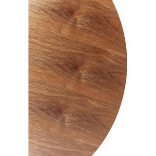 KARE Design Plateau de table Invitation Round en noyer rond 120cm  