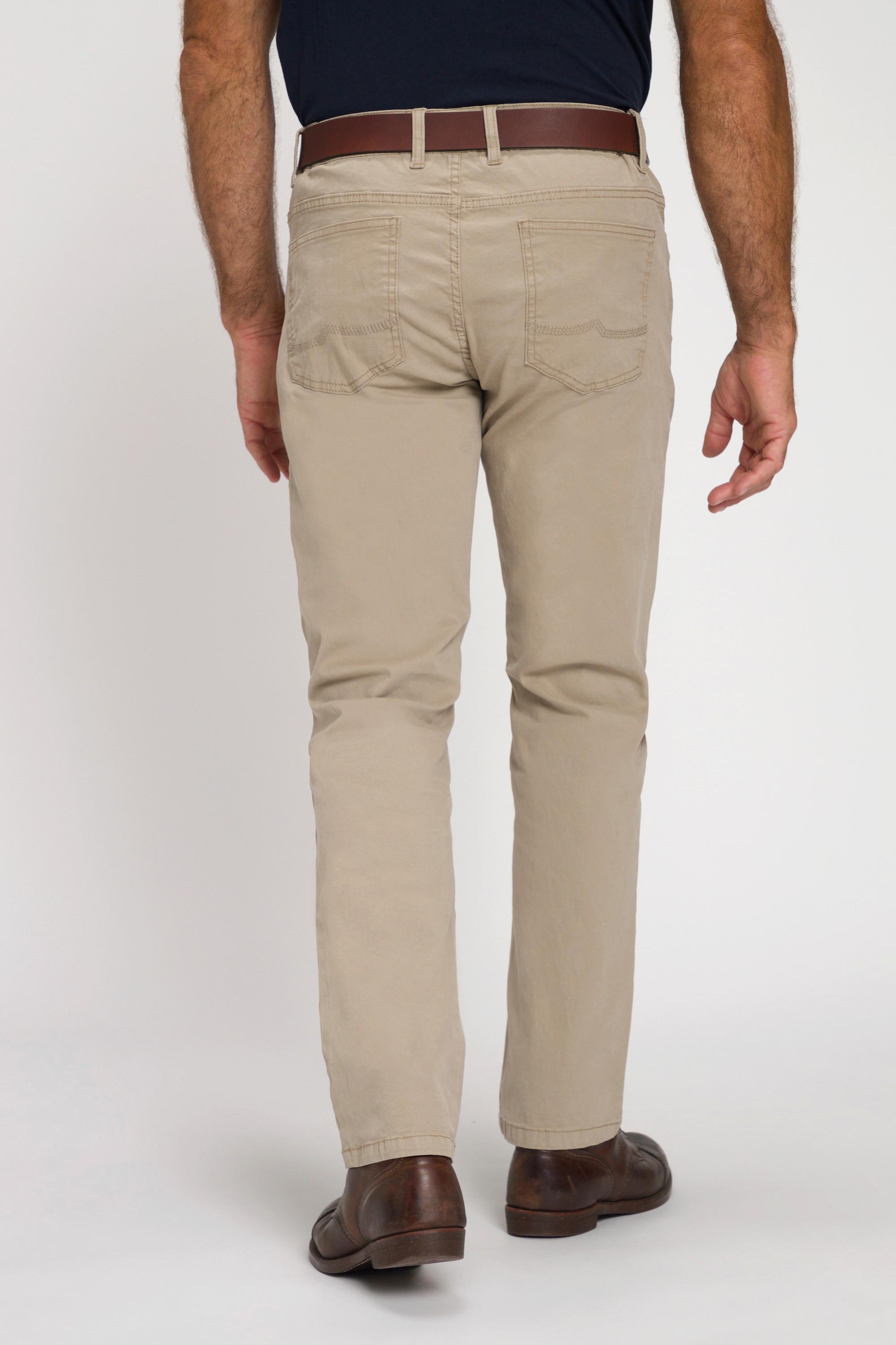 JP1880  Pantaloni di twill con taglio speciale per l'addome, cinque tasche e vestibilità normale 