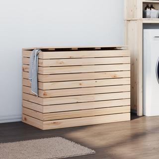 VidaXL  cesto del bucato Legno di pino 