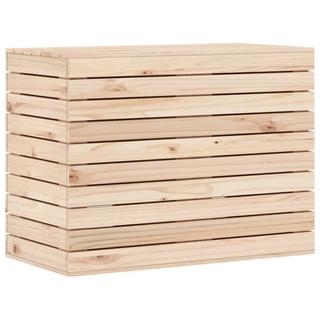 VidaXL  cesto del bucato Legno di pino 