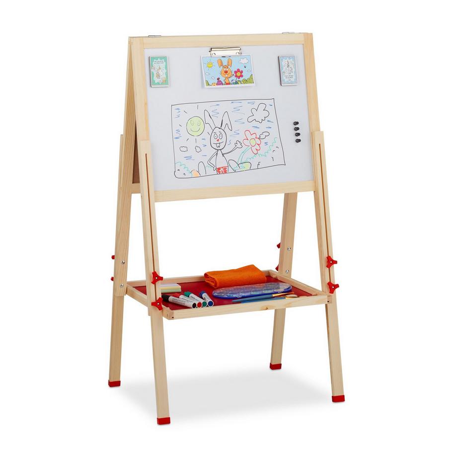 B2X  Chevalet à dessin 2 en 1 pour enfants 