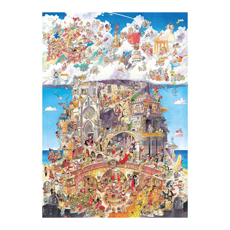 Heye  Puzzle Heaven and Hell (1500Teile) 