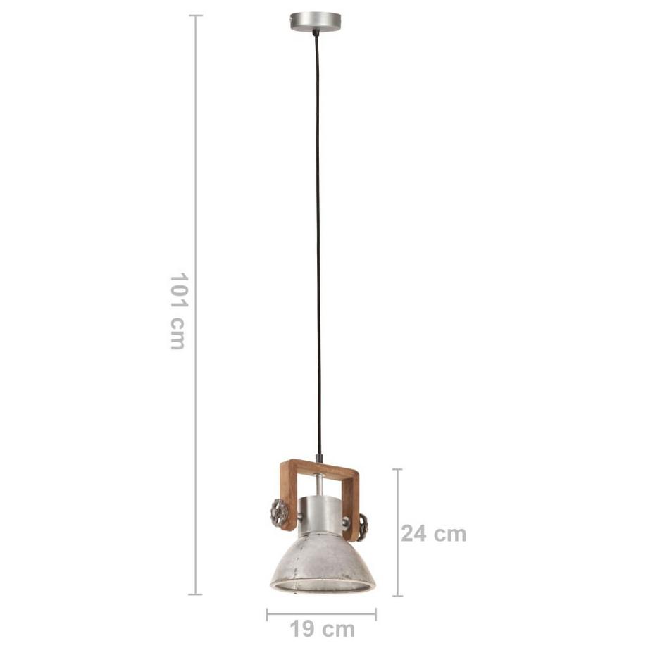 VidaXL Lampe suspendue fer  