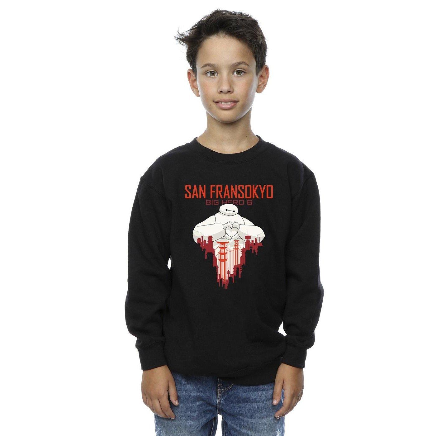 Disney  Big Hero 6 San Fransokyo Sweatshirt 