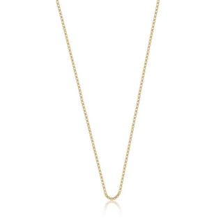 MUAU Schmuck  Collier Venezianer Gelbgold 750, 1.4mm, 40cm 