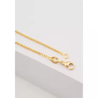 MUAU Schmuck  Collier Venezianer Gelbgold 750, 1.4mm, 40cm 