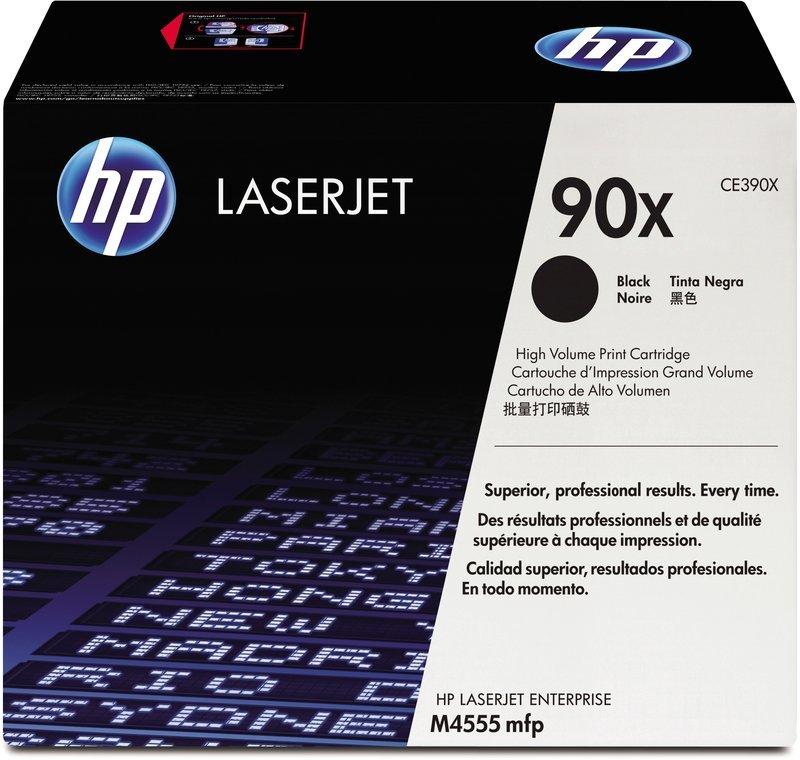 Hewlett-Packard  HP Toner-Modul 90X schwarz CE390X LaserJet M4555 24'000 Seiten 