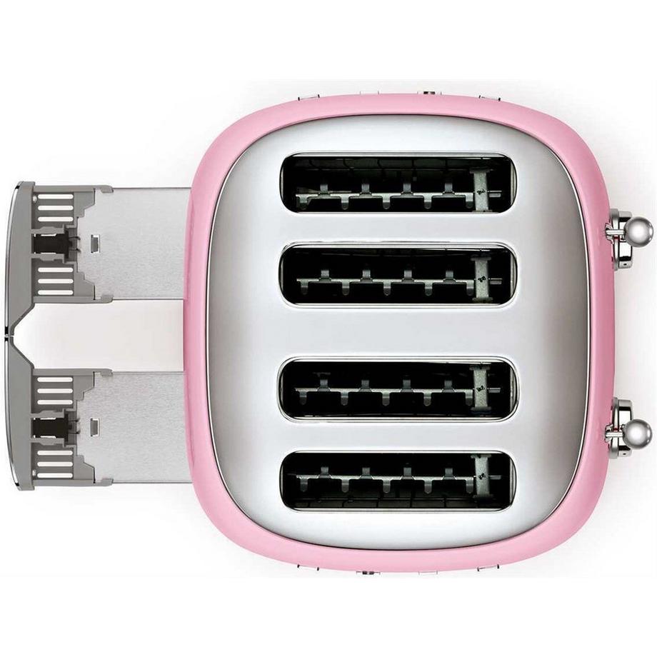 SMEG Grille-Pain 4 Tranches Esthétique Années ’50  