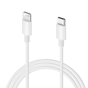 Apple USB-C/Lightning 1m Kabel Weiß