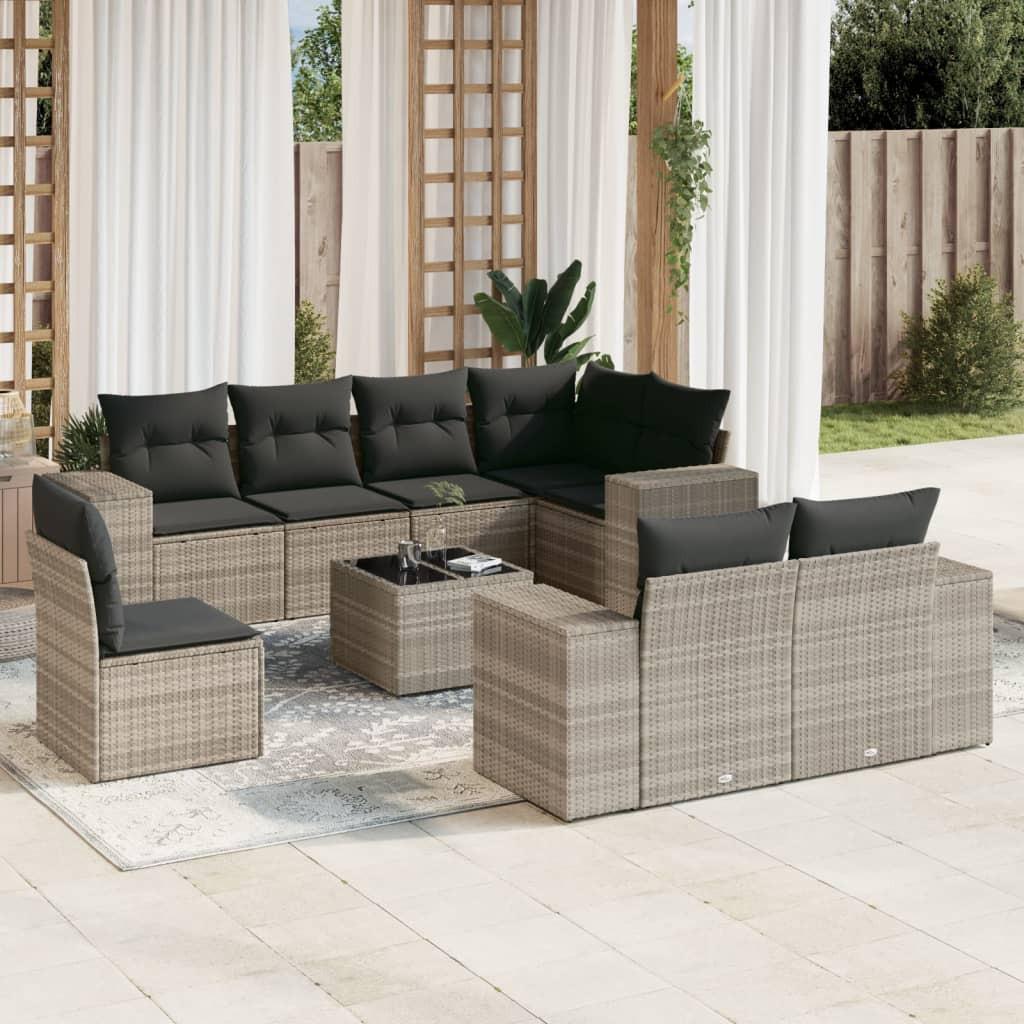 VidaXL Garten sofagarnitur poly-rattan  