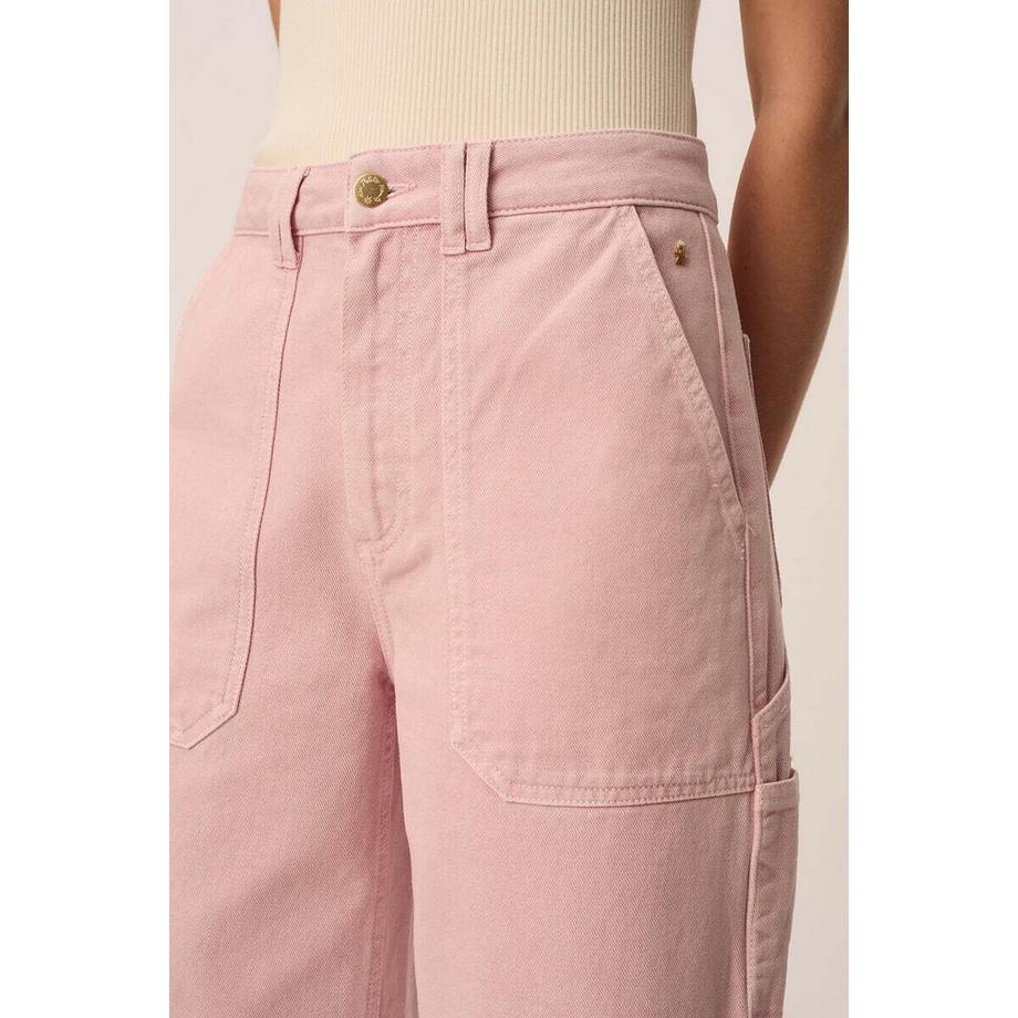 Des Petits Hauts Luka Weite Baumwollhose  