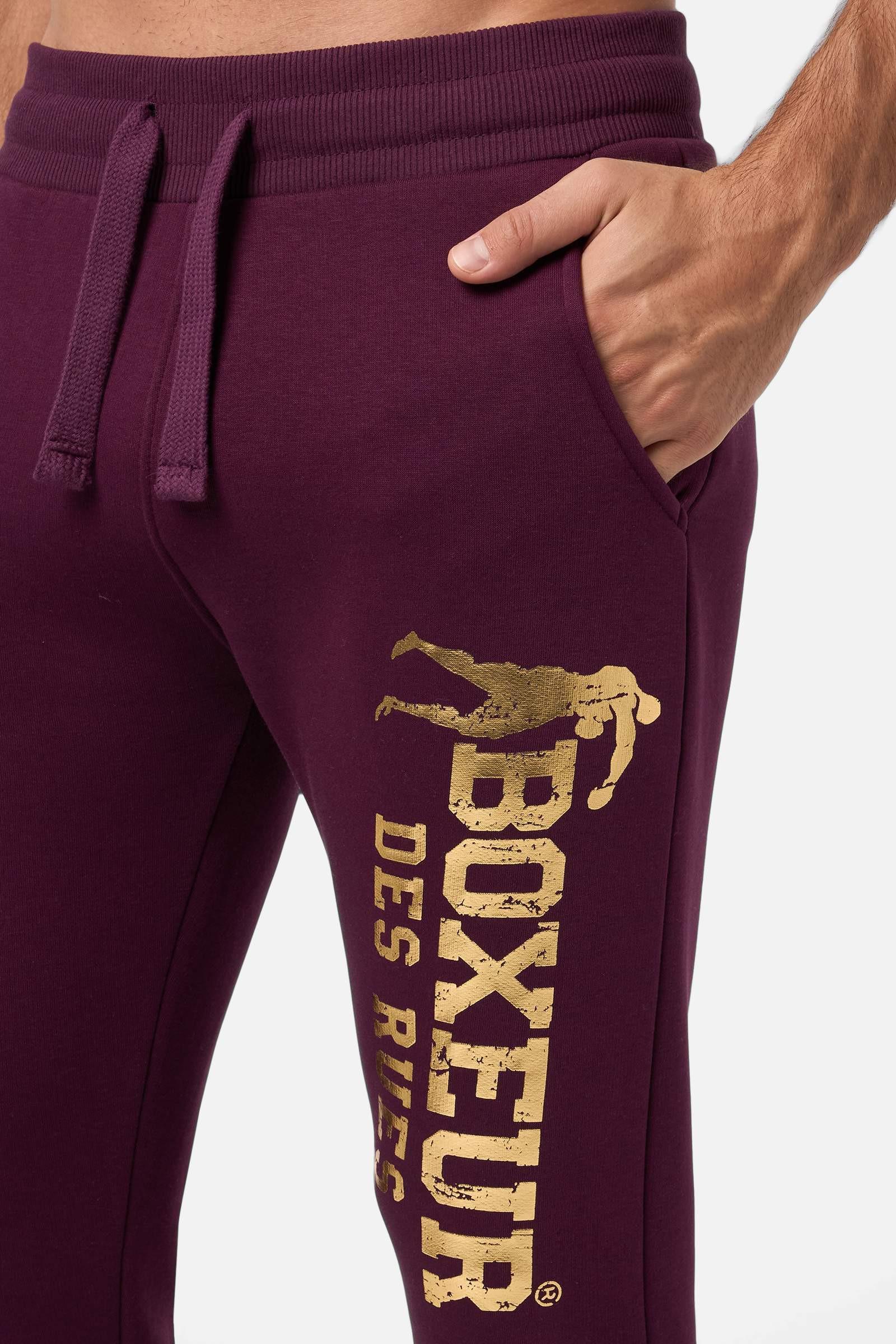 BOXEUR DES RUES  Jogging Slim Fit Sweatpant With Logo 