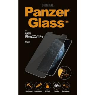 PanzerGlass  ™ Privacy Displayschutzglas  iPhone 11 Pro | Xs | X | Standard Fit 