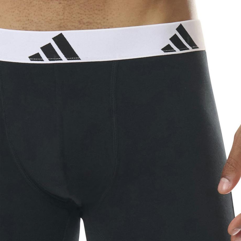 adidas Active Flex Cotton Stretch Boxer Briefs 3er Pack  