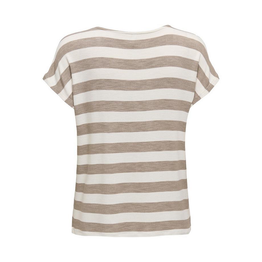 ONLY Lira Life T-Shirt mit V-Ausschnitt  